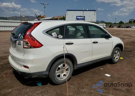 2015 Honda Cr-V Lx from USA, damaged, VIN 5J6RM4H32FL047128